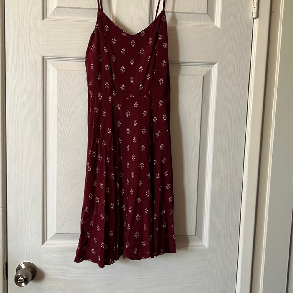Red old navy sundress XS